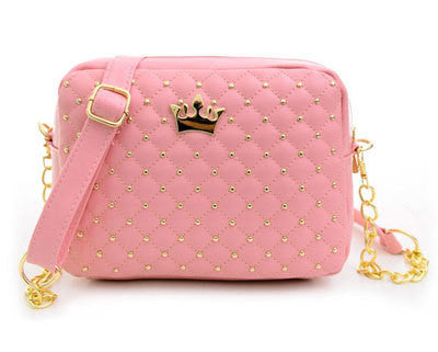 Women Bag Fashion Women Messenger Bags Rivet Chain Shoulder Bag High Quality PU Leather Crossbody N0310-Dollar Bargains Online Shopping Australia