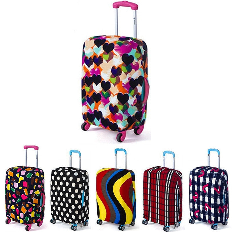 Travel on Road Luggage Cover Protective Suitcase cover Trolley case Travel Luggage Dust cover for 18 to 30inch-Dollar Bargains Online Shopping Australia