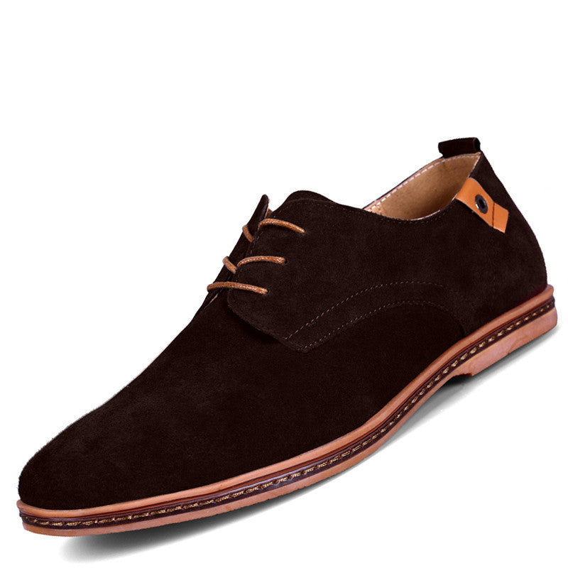 Men Flats Shoes Casual Genuine Leather Shoes Men Black Oxford Shoes For Men Boots 7 Colors Big Size 38-48-Dollar Bargains Online Shopping Australia