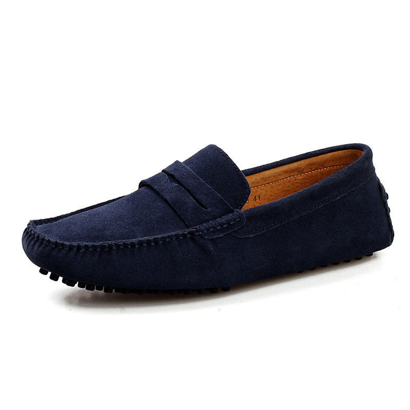 Men Casual Shoes Fashion Men Shoes Leather Men Loafers Moccasins Slip On Men's Flats Loafers Male Shoes-Dollar Bargains Online Shopping Australia