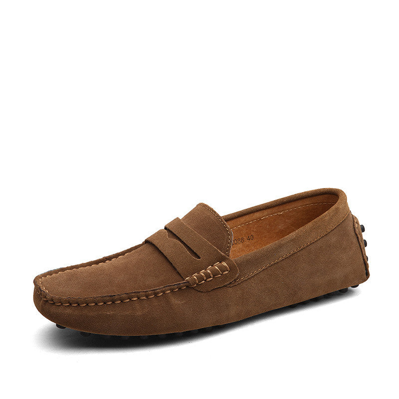Men Casual Shoes Fashion Men Shoes Leather Men Loafers Moccasins Slip On Men's Flats Loafers Male Shoes-Dollar Bargains Online Shopping Australia
