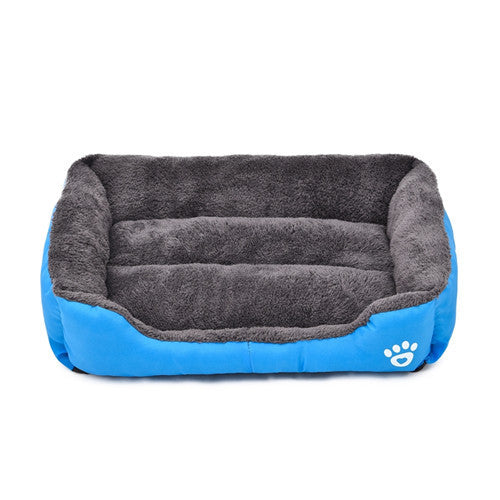 Pet Dog Bed Warming Dog House Soft Material Pet Nest Candy Colored Dog Fall and Winter Warm Nest Kennel For Cat Puppy 5 Colors-Dollar Bargains Online Shopping Australia