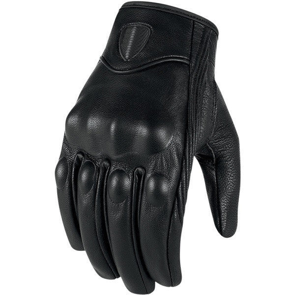 Motorcycle Gloves Real Genuine Leather All Season Glove Touch Screen Perforate Men Racing Motorbike-Dollar Bargains Online Shopping Australia