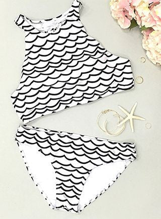 Swimwear Bikini Neoprene Swimsuits Bathing Suit Push Up Bikini Brazilian Vintage Maillot De Bain Red Leopard N86-Dollar Bargains Online Shopping Australia