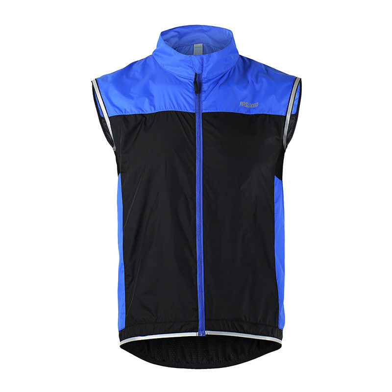 Cycling Vest Windproof Waterproof MTB Bike Bicycle Breathable Reflective Clothing Cycling Jacket Sleeveless 15V1-Dollar Bargains Online Shopping Australia