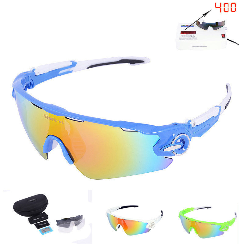 3 Lens Mens Bike Sunglasses Brand Designer Men's Outdoor Gafas Sports Polarized Cycling Glasses For Women UV400 Goggles-Dollar Bargains Online Shopping Australia