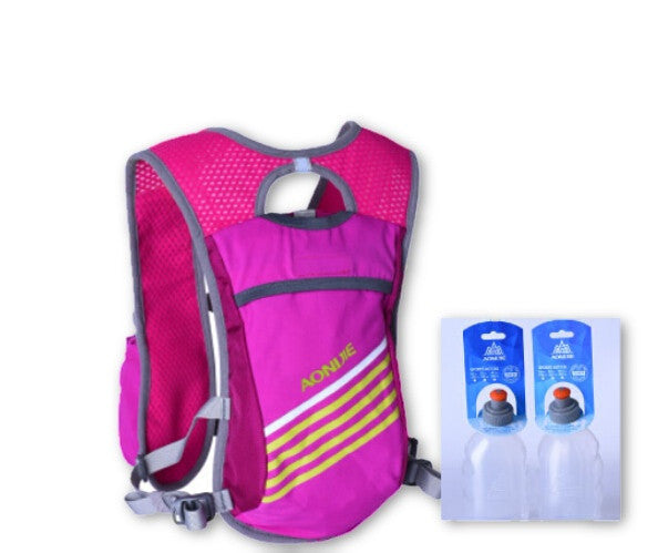 Outdoor Lightweight Sport Bag Trail Running Marathon Riding Hydration Backpack with 2 Optional 250ml Bottles-Dollar Bargains Online Shopping Australia