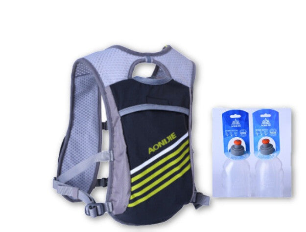 Outdoor Lightweight Sport Bag Trail Running Marathon Riding Hydration Backpack with 2 Optional 250ml Bottles-Dollar Bargains Online Shopping Australia