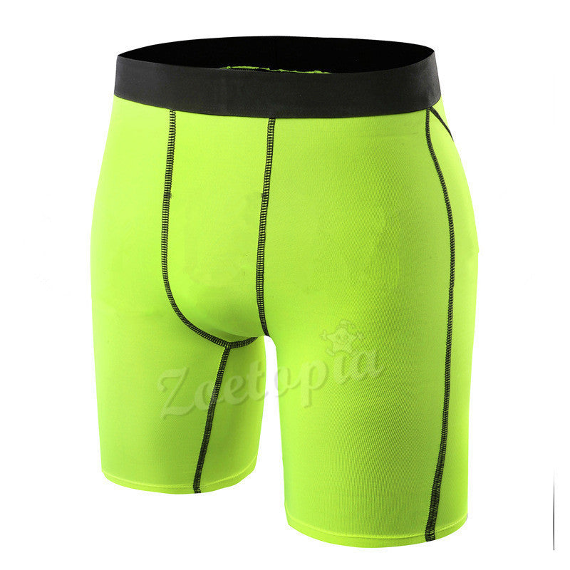 Men Breathable Quick Dry Underwear Tights Gym Fitness Running Boxers Football Soccer Skinny Sport Training Basketball Shorts-Dollar Bargains Online Shopping Australia