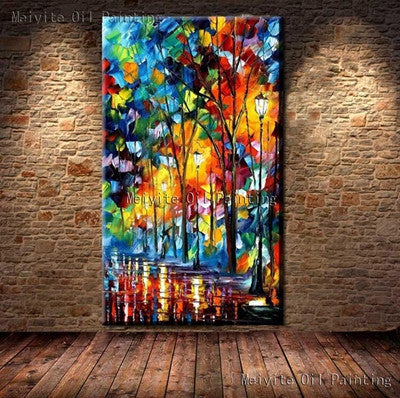 BA Oil Painting 100% Hand-painted Modern Design Knife Oil Canvas Painting Landscape Oil Paintings On Canvas Big Size Unframed-Dollar Bargains Online Shopping Australia