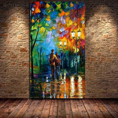 BA Oil Painting 100% Hand-painted Modern Design Knife Oil Canvas Painting Landscape Oil Paintings On Canvas Big Size Unframed-Dollar Bargains Online Shopping Australia