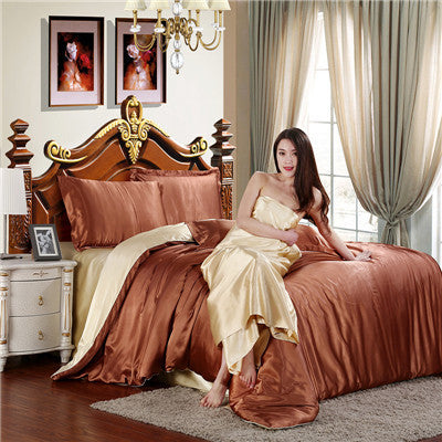 Luxury Bedding Sets Silk Quilt Duvet Cover Sets Full Queen King Size Bedding Sets Many Luxury Bedding Patterns.-Dollar Bargains Online Shopping Australia