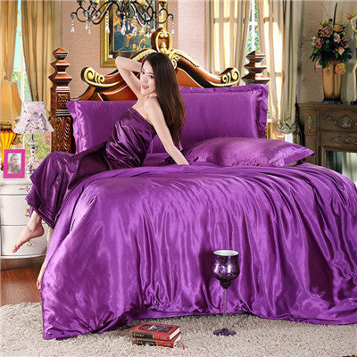 Luxury Bedding Sets Silk Quilt Duvet Cover Sets Full Queen King Size Bedding Sets Many Luxury Bedding Patterns.-Dollar Bargains Online Shopping Australia