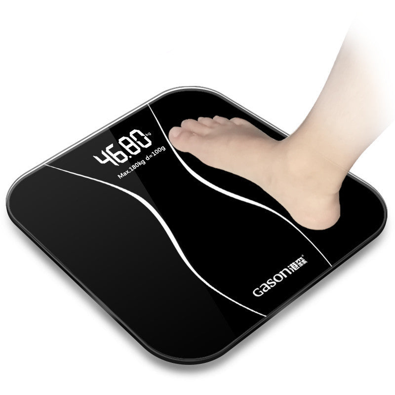 Bathroom floor scales smart household electronic digital Body bariatric LCD display Division value 180kg=400lb/0.1kg-Dollar Bargains Online Shopping Australia