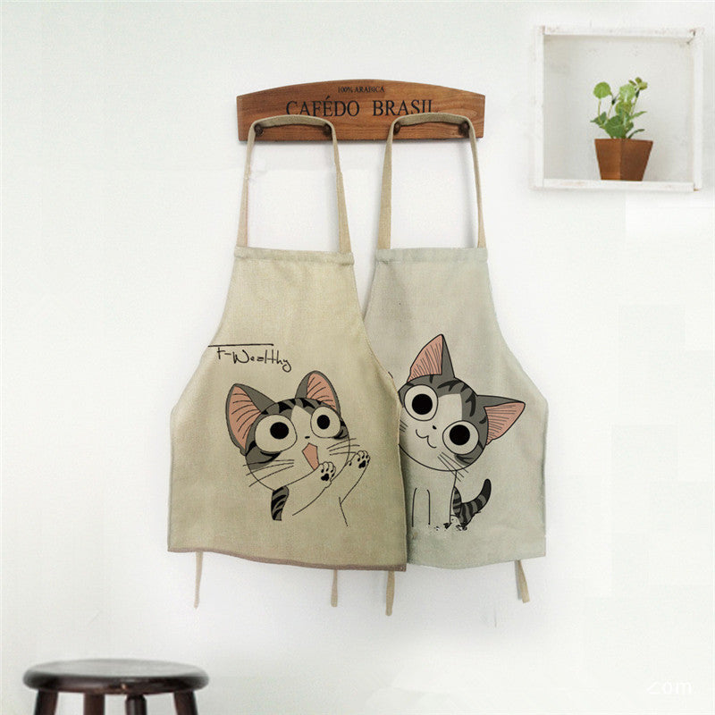 Cooking Apron Funny Novelty BBQ Party Apron Naked Men Women Cat Cheeky Kitchen Cooking Apron-Dollar Bargains Online Shopping Australia
