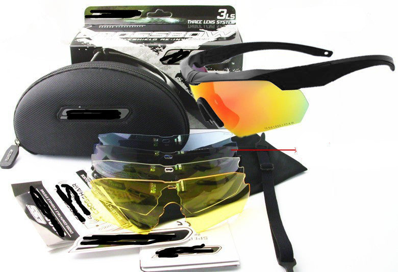 Tactical Military Goggles Army Glasses Polarized Sunglasses Cycling Hiking Eyewear Cross Eyeshield 3ls / 5ls Lens Kit HT12-0005-Dollar Bargains Online Shopping Australia
