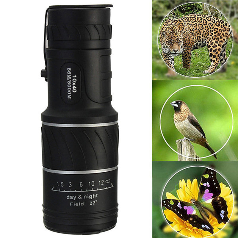 High Quality Adjustable 10X40 Mini Dual Focus Optic Lens Outdoor Travel Monocular Telescope Tourism Scope Binoculars-Dollar Bargains Online Shopping Australia