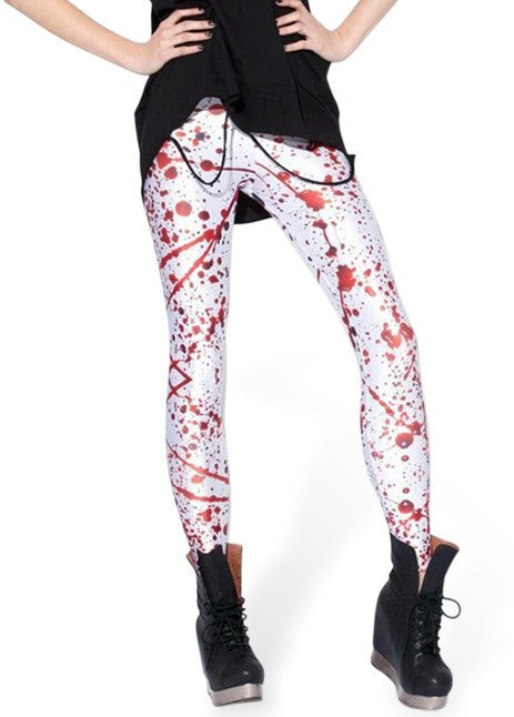 Sexy Fashion Day Of The Dead Leggings Women Digital Printed Pants Fitness Casual Leggins S M L XL X-017-Dollar Bargains Online Shopping Australia