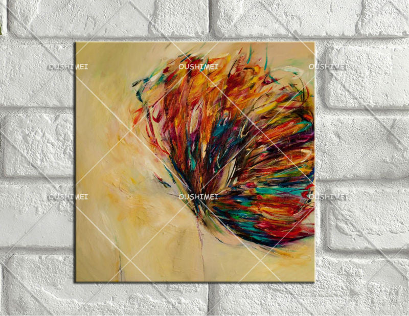 Butterfly Canvas Oil Paintings Vintage Home Decor Wall Decor Abstract Oil Painting or Wall Stickers Home Decor Party Decoration unframed-Dollar Bargains Online Shopping Australia