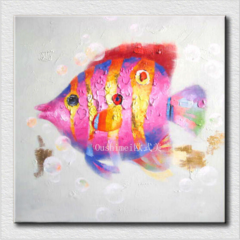 Fish wall art Fashion home decoration unframed canvas wall art wall decor for Living room painting kids room-Dollar Bargains Online Shopping Australia