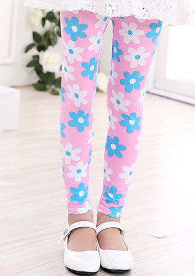 High Quality Girls Leggings Children Pants Print Flower Kids Girls Pants-Dollar Bargains Online Shopping Australia