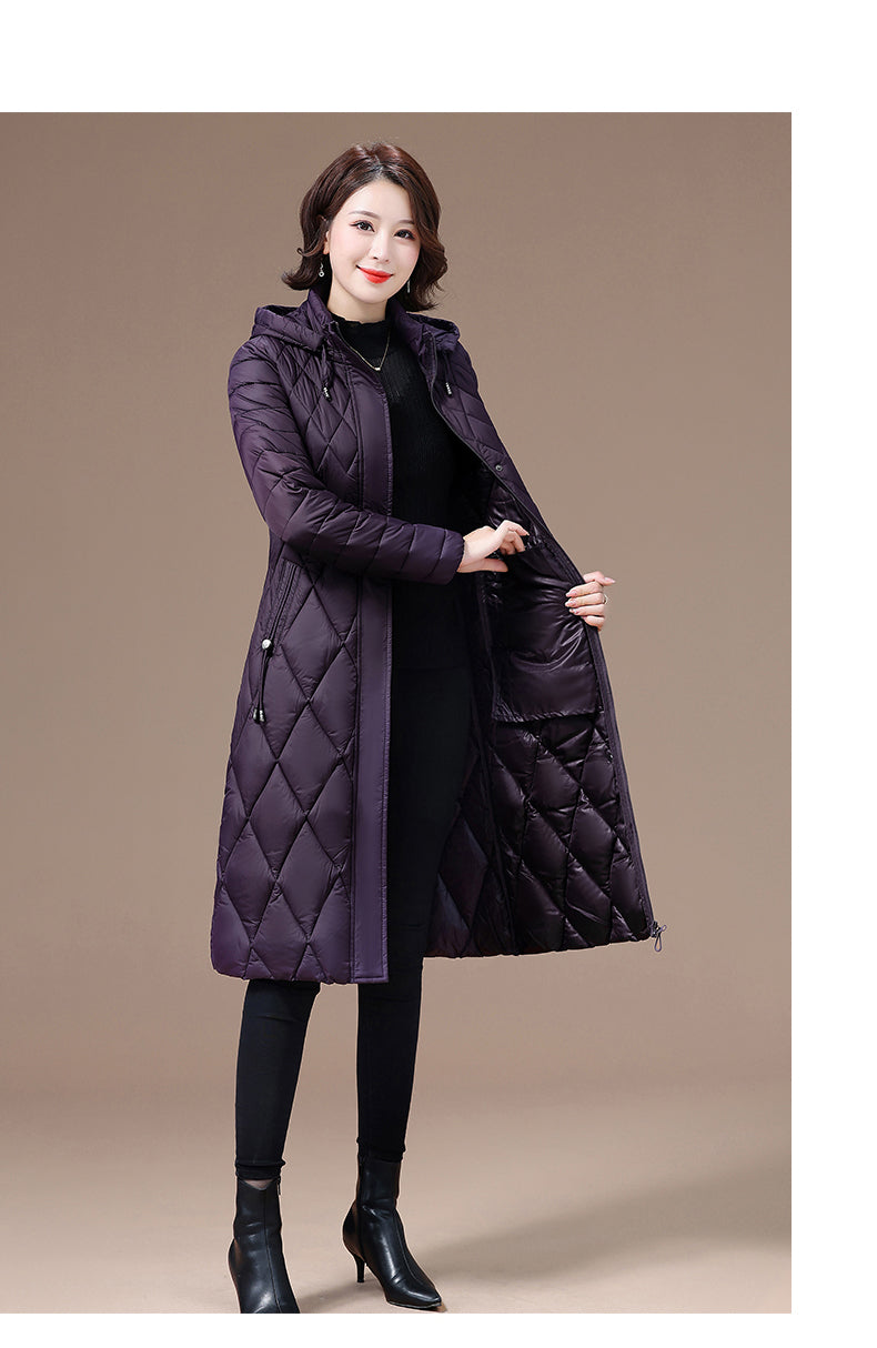 Ladies diamond quilting slim coat women padded jacket fashion jacket-Dollar Bargains Online Shopping Australia