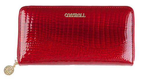 Genuine Leather Wallet Cowhide Women's Wallets Clutch Long Design Purse Bags Handbag Fashion Women Purse Patent Leather Bag-Dollar Bargains Online Shopping Australia